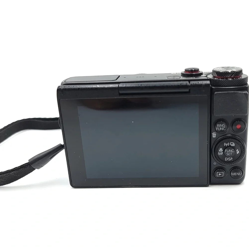 Canon Black Digital Camera Sleek Design High-Quality Imaging